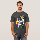 T-shirt Chemise Unicorn Fitness (Devant entier)