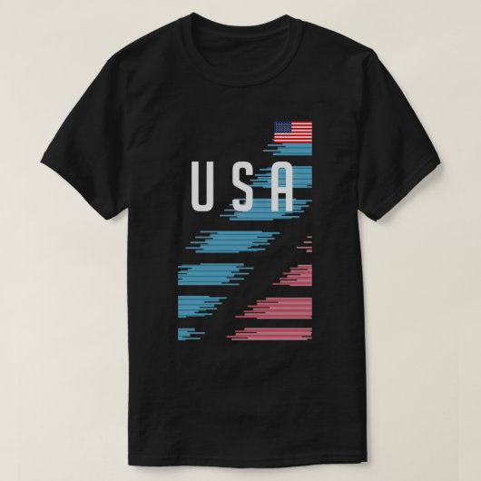 T-shirt Chemise USA Soccer (Design devant)
