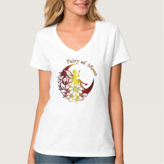 T-shirt Chemise V Fairy of Moon Women