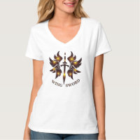 Chemise V pour femmes WING SWORD
