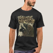 T-shirt Chemise Vampire Mangleus Psycho Hideous (Devant)