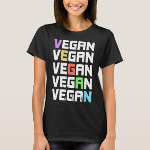 T-shirt Chemise Vegan Retro Cool Cadeau végétarien