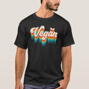 T-shirt Chemise Végane Rétro Femmes Hommes Enfants