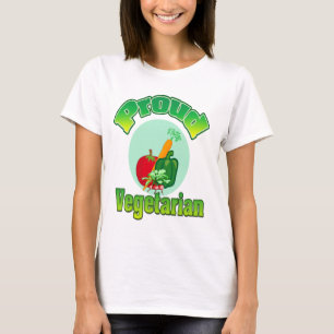 T-shirt Chemise végétarienne fière