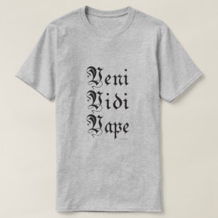 T-shirt Chemise   Veni Vidi Vape   VapeGoat™ de Ω VAPE