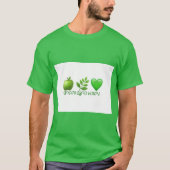 T-shirt Chemise verte Afro Honey 3 (Devant)