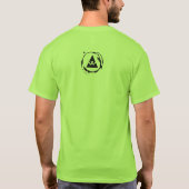 T-shirt Chemise verte de moyens (Dos)