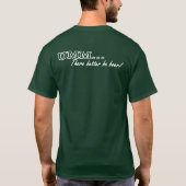 T-shirt Chemise verte UMM (Dos)