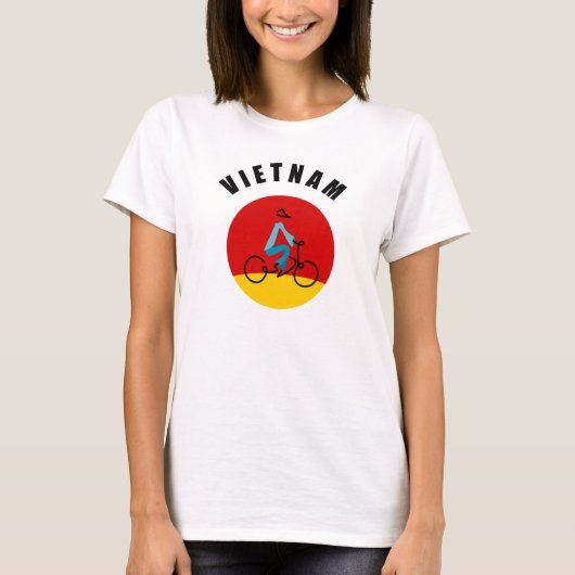 T-shirt Chemise VIETNAM du cycliste (Devant)