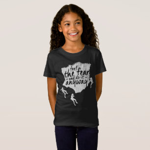 T-Shirt Chemise vintage affligée de chemise d'escalade de