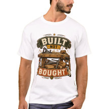 Chemise Vintage de Menuiserie "Fabriqué et non Ach