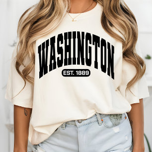 T-shirt Chemise vintage de Washington, Cadeau patriotique