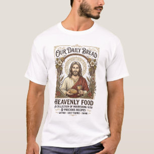 T-shirt Chemise vintage esthétique carte de recette du liv
