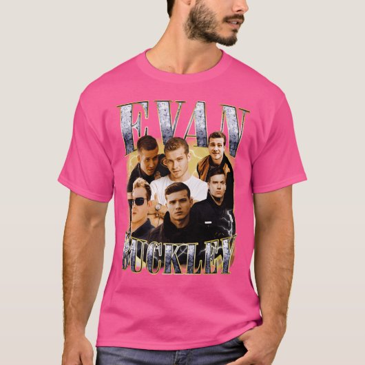 T-shirt Chemise Vintage Evan Buckley (Devant)