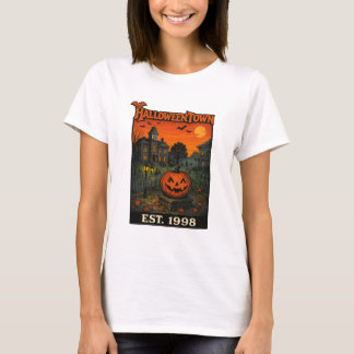 T-shirt Chemise Vintage Halloweentown Rétro Pumpkin T-Shir