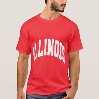 T-shirt Chemise vintage Illinois