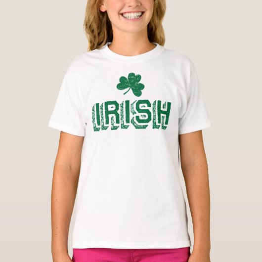 T-shirt Chemise Vintage irlandaise (Devant)