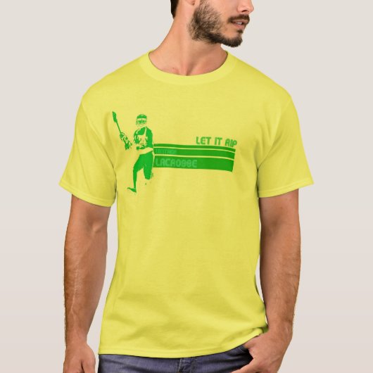 T-shirt Chemise vintage JD de lacrosse (Devant)