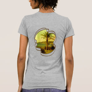 T-shirt Chemise Vintage Palm Water Baby