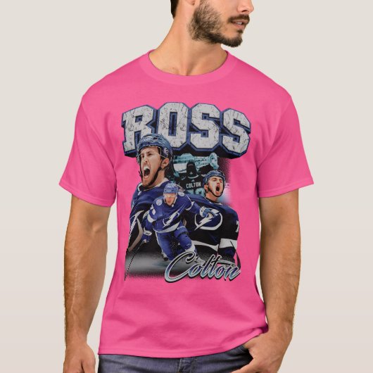 T-shirt Chemise Vintage Ross Colton Bootleg (Devant)