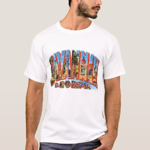 T-shirt Chemise Vintage Savannah Géorgie