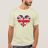 T-shirt Chemise Vintage Union Jack (Devant)