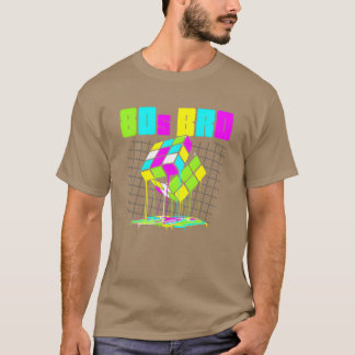 T-shirt Chemise vinyle 80s Bro Eighties Décennie 1980 Vint