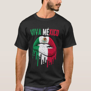 T-shirt Chemise Viva Mexique Fille Femmes Enfants Mexicana