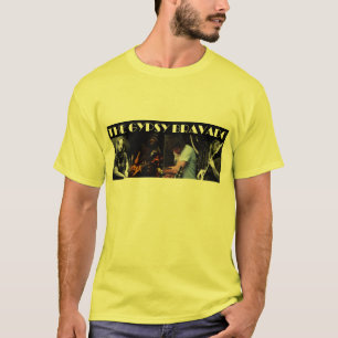 T-shirt Chemise vivante d'affiche de bande de bravade
