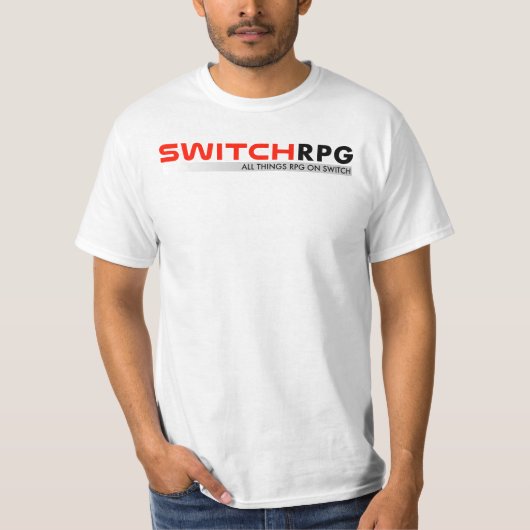 T-shirt Chemise vraiment de base de SwitchRPG (Devant)
