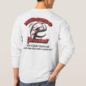 T-shirt Chemise w/Website de RUHS VB LS (Dos)