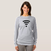 T-shirt Chemise Wi-Fi - choisir style & couleur (Devant entier)