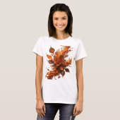 T-shirt Chemise Witty Orange ORANGE FLUX Statement (Devant entier)