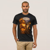 T-shirt Chemise Wizard VS Troll (Devant entier)