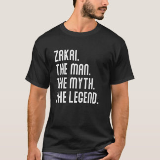 T-shirt Chemise ZAKAI Mythe Légende d'Homme Drôle ZAKAI Po