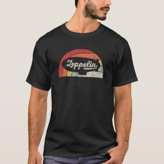 T-shirt Chemise Zeppelin Vintage Rétro Dirigible Ai