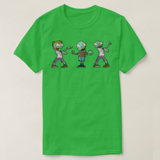 T-shirt Chemise Zombie Enfants 2 (Design devant)