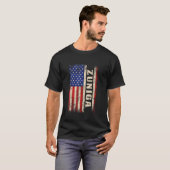T-shirt Chemise ZUNIGA Nom de Famille ZUNIGA Drapeau Améri (Devant entier)