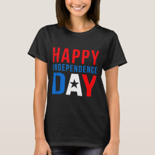T-shirt chemises 14 juillet - joyeuse fête de l'indépendan