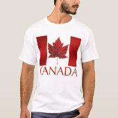 T-shirt Chemises à drapeau du Canada pour femmes Unisex Ch (Devant)