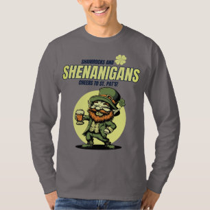 T-shirt Chemises à manches longues Shamrocks et Shenanigan