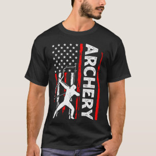 T-shirt Chemises à tir à l'arc Design Papa Cadeau