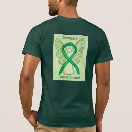 T-shirt Chemises Angel Ruban Sensibilisation aux maladies (Dos)