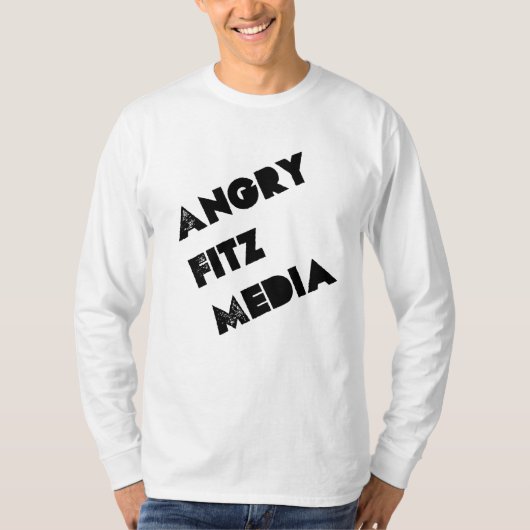 T-shirt Chemises Angry Fitz Media (Devant)