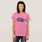 T-shirt Chemises avec des mots sur eux (Devant entier)