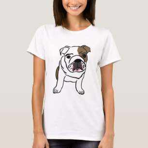 T-shirt Chemises Cadeaux Bulldog anglais Nope Lazy English