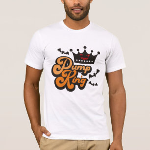 T-shirt Chemises Citrouilles Halloween à la pompe pour adu