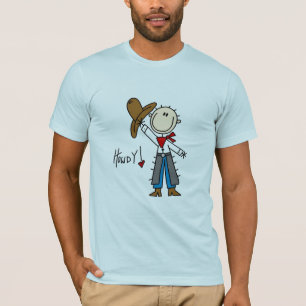 T-shirt Chemises Cowboy Howdy et Cadeaux