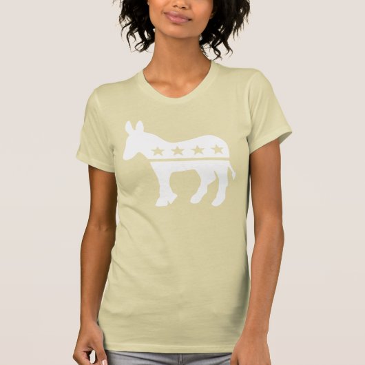 T-shirt Chemises d'âne de Démocrate (Devant)