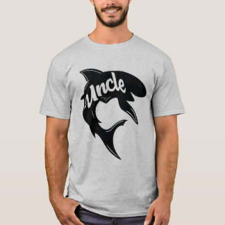 T-shirt Chemises d'anniversaire d'oncle Baby Shark
